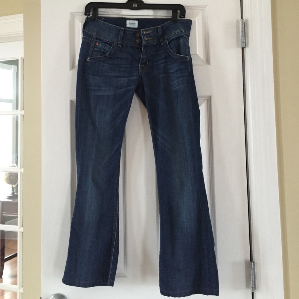 Hudson Jeans Women's Flare in Dark Blue
